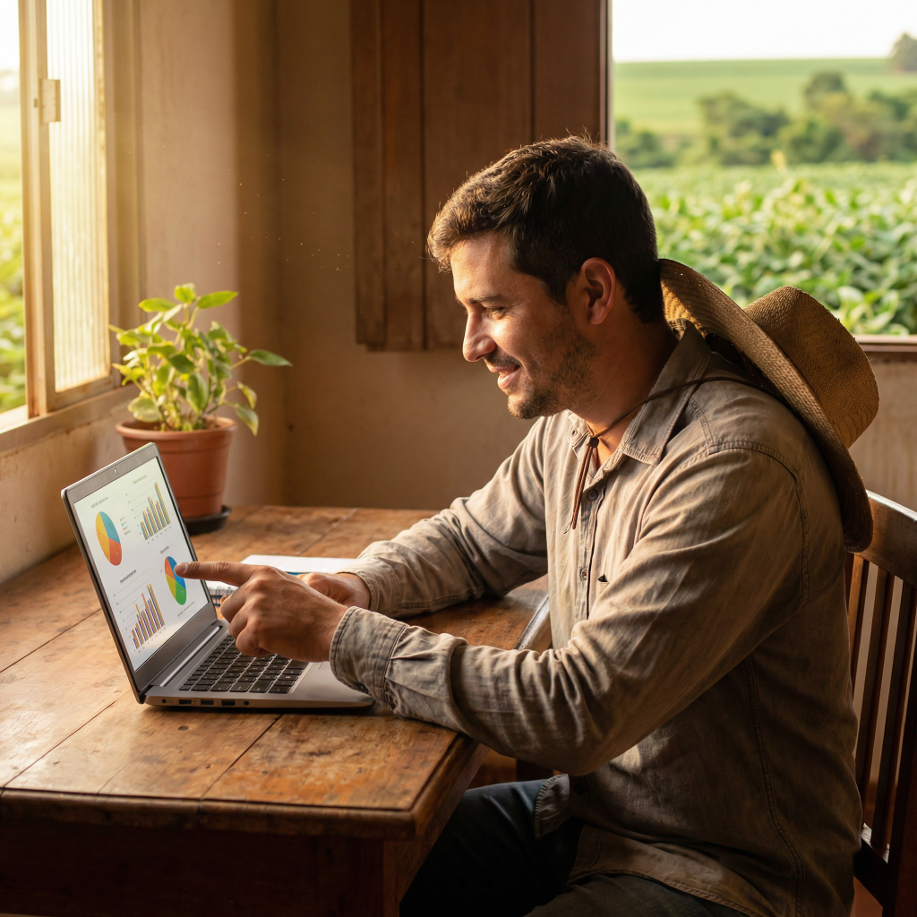 Software de gestão de fazenda gratuito para produtor de agricultura familiar